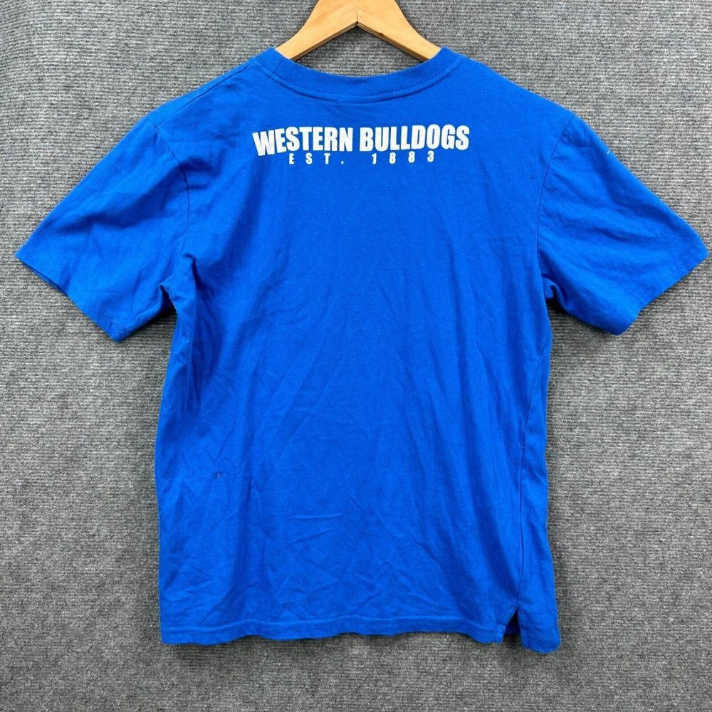 Western Bulldogs AFL Shirt Boy 14 Blue Sports Football Footy Tee Tshirt Printed - Picture 7 of 11